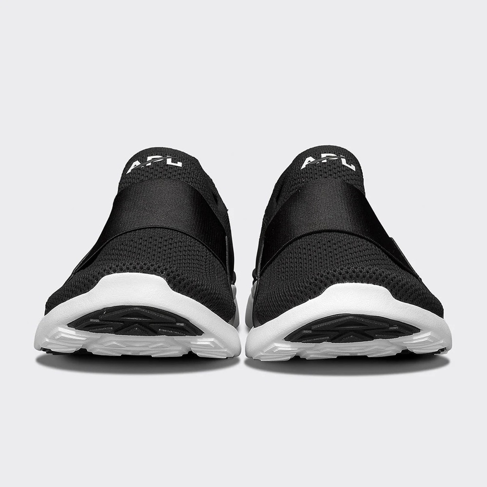 APL TechLoom Bliss Black Slide on Sneakers